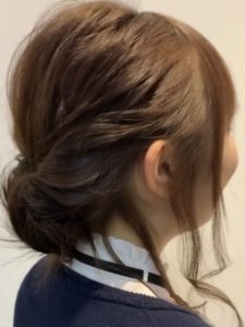 お呼ばれパーティーヘアセット♪