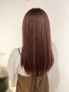 イルミナカラーブロッサムでピンクヘアに♪