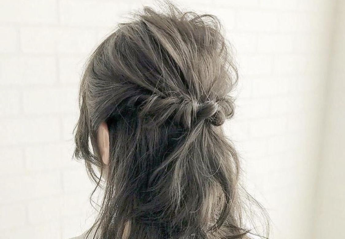 グレージュカラーでヘアアレンジがもっとお洒落に★