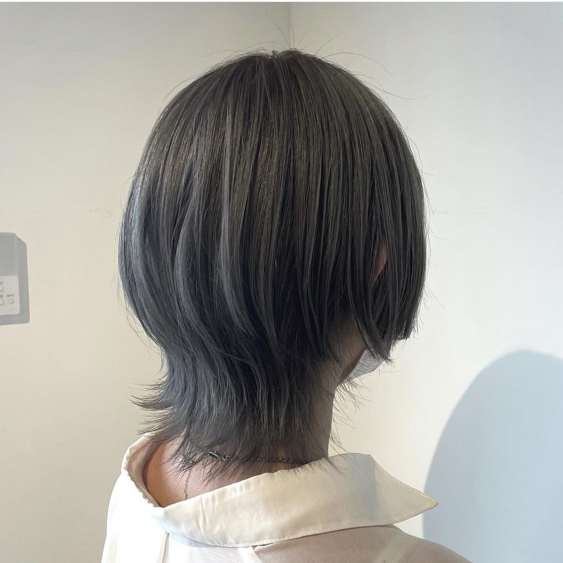 グレージュ×ウルフカット✂✨