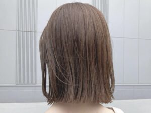 髪質改善コスメストレートでお手入れ簡単ボブ☆