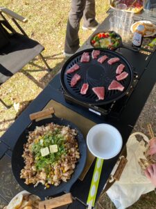 スタッフとかすみの森公園デイキャンプ♪