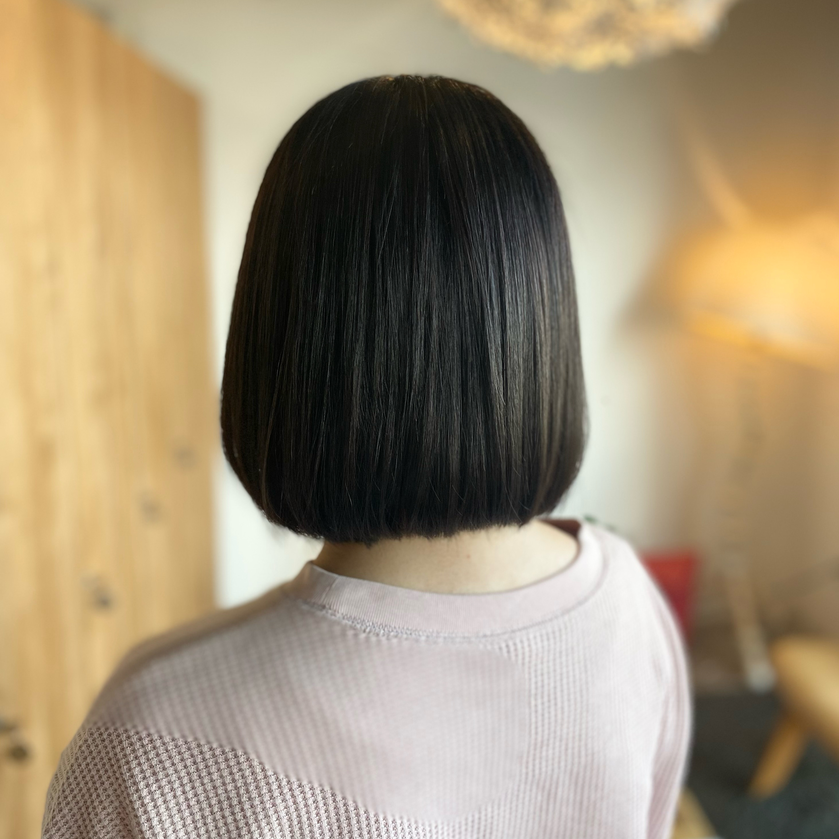 チャコールグレージュ×超音波ヘアエステ