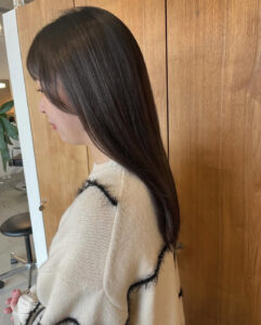 髪質改善ストリートメントでまとまる艶髪に♪