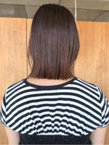 髪質改善ストレート✨