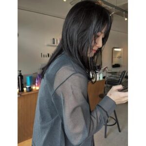 伸ばし中～！顔まわりレイヤーで気分転換＊