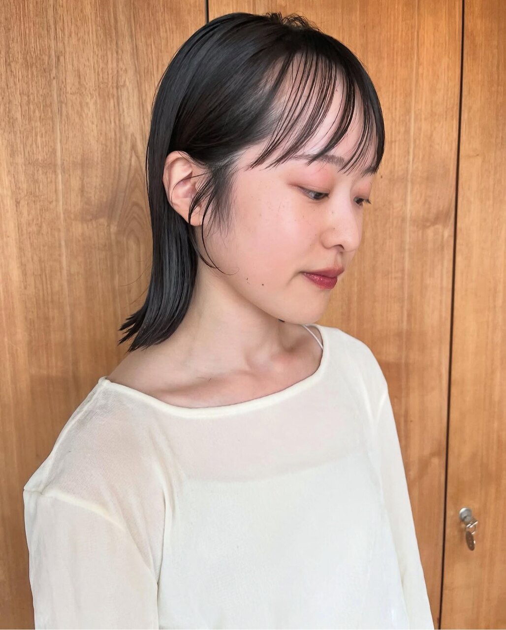 切りっぱなしボブ✂