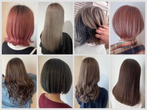 イルミナカラー、アドミオカラーで透明感カラー♪