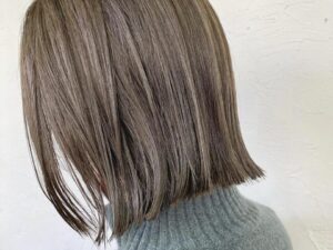 イルミナカラー、アドミオカラーで透明感カラー♪