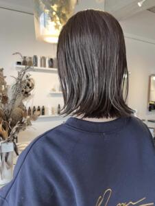 切りっぱなしボブ